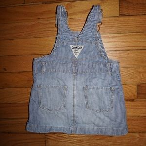 Denim overalls